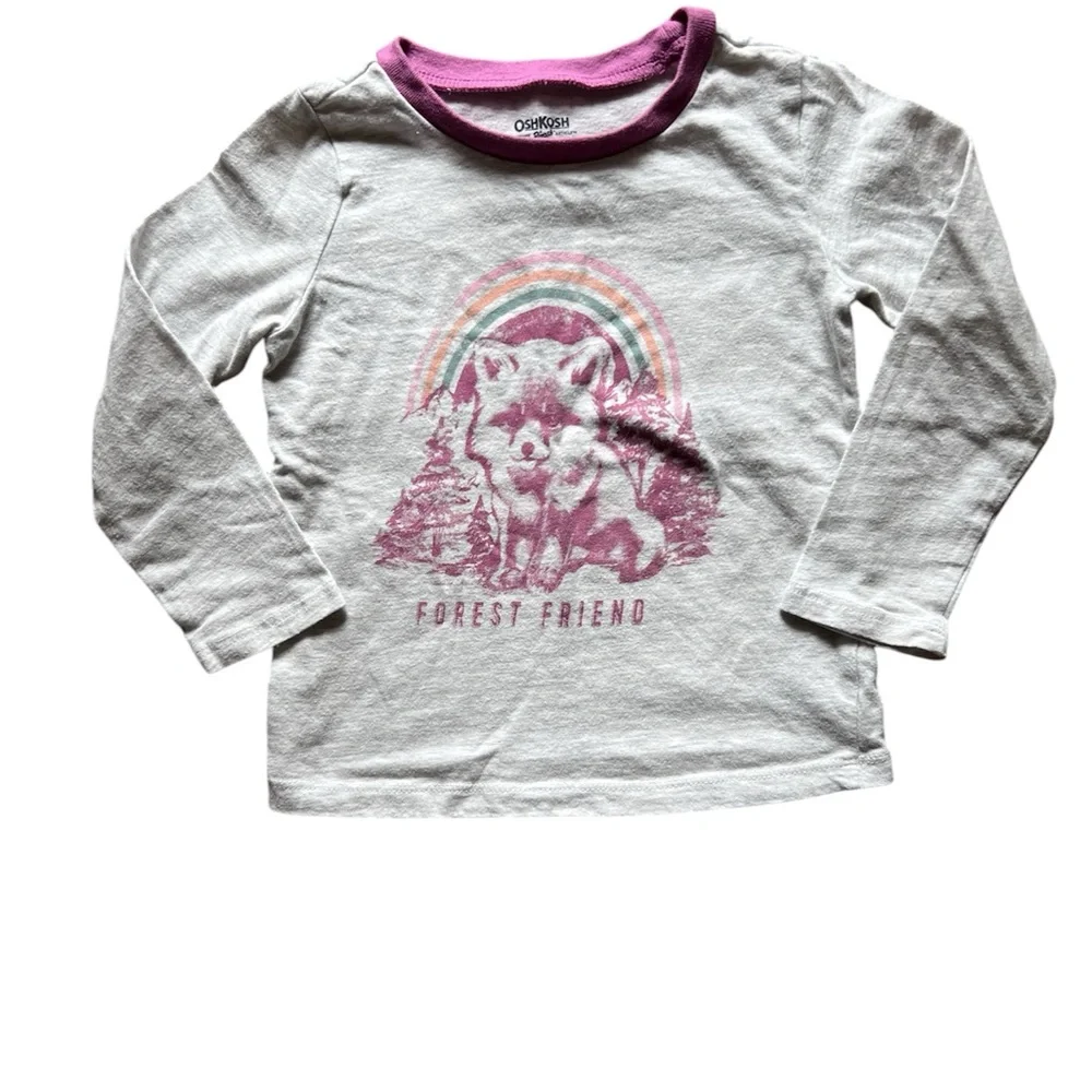 Oshkosh Forest Friend Long Sleeve TShirt | 2T
